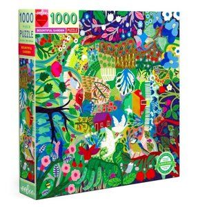 eeboo Bountiful Garden 1000 Piece Puzzle